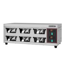 Conservador de Proteinas Elétrico Metalcubas 6 Cubas de Centro 220V MCP 6 C Conservador de Proteinas Elétrico Metalcubas 6 Cubas de Centro 220V MCP 6 C
