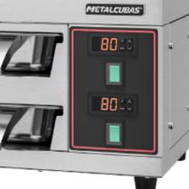Conservador de Proteínas Encosto MCP-8 Metalcubas - 8 GNs 1/3 x 65mm até 80C Conservador de Proteínas Encosto MCP-8 Metalcubas - 8 GNs 1/3 x 65mm até 80C