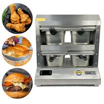 Conservador De Proteínas Estufa Industrial De Alimentos Hambúrguer Com 4 Cubas Inox Marchesoni Conservador De Proteínas Estufa Industrial De Alimentos Hambúrguer Com 4 Cubas Inox Marchesoni