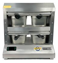 Conservador De Proteínas Profissional 4 Cubas Inox Marchesoni 220V