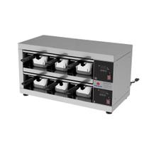 Conservador de Proteínas Profissional Digital Até 80ºc 6 Cubas 1200w Prcprot-06 220v - Progás P46410