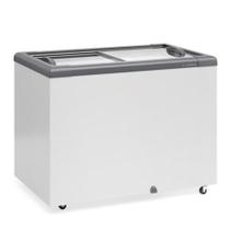 Conservador Horizontal GHD-300 CZ Gelopar - Branco 295 Litros Tampa de Vidro