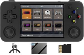 Consola de jogos portátil Cawevon RG35XX H 3.5" IPS Screen 64+128GB Consola de jogos portátil Cawevon RG35XX H 3.5" IPS Screen 64+128GB