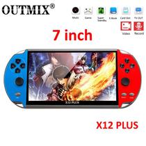 Consola de jogos portátil com ecrã LCD de 7" GBA/NES com 3000 jogos