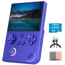 Consola de jogos portátil Doriteney RG40XX V Linux 64GB Indigo Blue