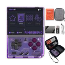 Consola de jogos portátil FINGEREVO Miyoo Mini Plus Purple