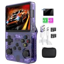 Consola de jogos portátil R36S Retro de 3,5 polegadas e mais de 15.000 jogos 32 GB+64 GB