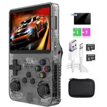 Consola de jogos portátil R36S Retro de 3,5 polegadas e mais de 15.000 jogos 32 GB+64 GB Consola de jogos portátil R36S Retro de 3,5 polegadas e mais de 15.000 jogos 32 GB+64 GB