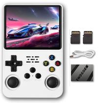 Consola de jogos portátil R36S Retro de 3,5 polegadas e mais de 15.000 jogos 32 GB+64 GB