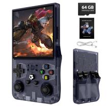Consola de jogos portátil WDYQJE R36MAX de 4,0 polegadas e 64 GB de memória