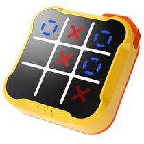 Consola de jogos Tic Tac Toe VISREFUR 3 em 1 para crianças e adultos