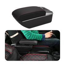 Console Apoio Universal Carro Entrada Usb Preto Vermelho Console Apoio Universal Carro Entrada Usb Preto Vermelho