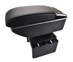 Console Central Apoio De Braço Universal Com 7 Saída Usb Klx Preto