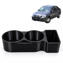 Console Central GM Prisma Suporte Porta Copos Duplo Compatimento Porta Objetos Grande Resistente
