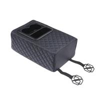 Console De Apoio De Braço Para Banco Traseiro De SUV, Caminhonete E Sedan Com Porta-Copos, Caixa De Console De Apoio De Braço Para Banco Traseiro De SUV, Caminhonete E Sedan Com Porta-Copos, Caixa De