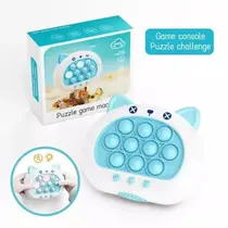 Console de Jogo Pop-it Mini - Brinquedo Antiestresse e Quebra-Cabeça Console de Jogo Pop-it Mini - Brinquedo Antiestresse e Quebra-Cabeça