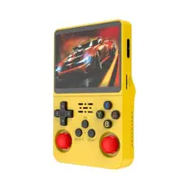 Console De Jogos Portátil 128G R36S Com Tela IPS De 3,5 Polegadas, Jogos Retrô, Sistema ArkOS,