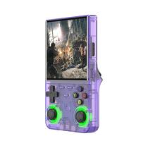 Console De Jogos Portátil 64G R36S Ultra Open Source Linux Com Tela IPS De 4.0 Polegadas E