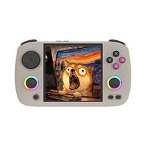 Console De Jogos Portátil ANBERNIC RG CubeXX De 3,95” Tela IPS 720x720 Sistema Linux De 3800mAh