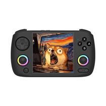 Console De Jogos Portátil ANBERNIC RG CubeXX De 3,95” Tela IPS 720x720 Sistema Linux De 3800mAh