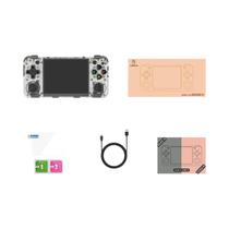 Console De Jogos Portátil ANBERNIC RG35XX H Com Tela IPS De 3.5 Polegadas, 64G, 3300mAh, Player De