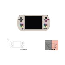 Console De Jogos Portátil Com Iluminação RGB ANBERNIC RG40XX H 4 Tela Sistema Linux Joystick