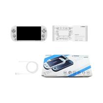 Console De Jogos Portátil Infantil Com Tela IPS De 496, Iluminação RGB, Joystick, Sistema Linux,