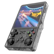 Console De Jogos Portátil Retrô BOYHOM R36 plus De 64 Bits Com Tela IPS De 4 Polegadas, Reprodutor