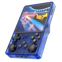 Console De Jogos Portátil Retrô BOYHOM R36 plus De 64 Bits Com Tela IPS De 4 Polegadas, Reprodutor