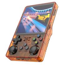 Console De Jogos Portátil Retrô BOYHOM R36 plus De 64 Bits Com Tela IPS De 4 Polegadas, Reprodutor