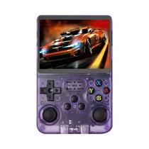 Console De Jogos Portátil Retrô R36S De 64GB 128GB 256GB Com Tela IPS De 3,5 Polegadas E Jogos