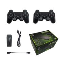 Console De Jogos Retro Portátil 64G Com 20000 Jogos, 24G Sem Fio, 4K HD Para GBA FC PS1 MD Dendy