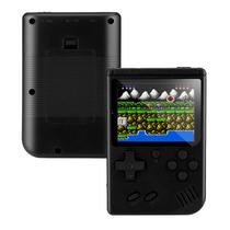 Console de jogos retrô portátil, mini console de jogos portátil 400 jogos clássicos fc 1020mah bateria recarregável suporte conexão de TV e dois jogadores adequados