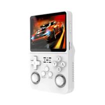 Console De Videogame Portátil 256G R36S Com Sistema Linux, Tela IPS De 3.5 Polegadas, 64G 128G,