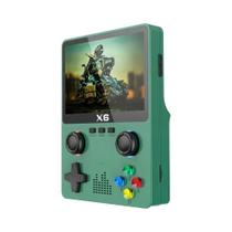 Console De Videogame Portátil Para Crianças Tela IPS De 35 Polegadas Joystick Duplo 11 Simuladores