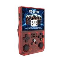 Console De Videogame Portátil Retrô R36 pro Com Tela IPS De 3,5 Polegadas, 128GB, Sistema Linux De