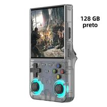 Console De Videogame Portátil Retro R36SUltra Com Tela IPS De 4.0 Polegadas, Sistema Linux, Presente