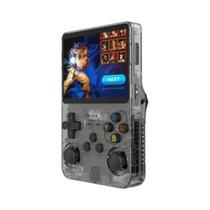 Console De Videogame Portátil Retro Rosa Com Tela IPS De 3,5 Polegadas E Sistema Linux R36S De