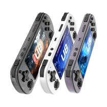 Console De Videogame Portátil Retro U8 De 128GB Com Tela IPS De 4.0 Polegadas E Sistema Linux Com