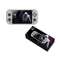 Console De Videogame Retro Portátil M17 Com Sistema Linux, Tela IPS De 4,3 Polegadas, 64GB 128GB.