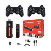 Console De Videogame Retrô Sem Fio Com 64GB X 2, Mais De 10000 Jogos, HD 8K E Wi-Fi.