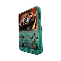 Console De Videogame Retro Ultra Portátil R36S De 128GB Com Tela IPS E Sistema Linux