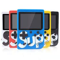 Console de Videogame Sub Mini Handheld Portátil 400 jogos - Amarelo