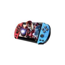 Console de videogame X7 Plus 8GB com tela de 5,0 polegadas azul