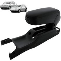 Console Freio Mão Preto + Apoio Encosto De Braço Golf Bora