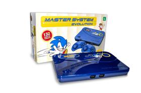Console master system evolution blue 132 jogos - tectoy