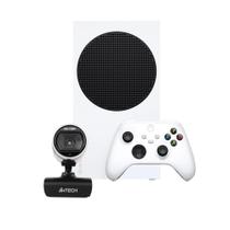 Console Microsoft Xbox Series S RRS-00006 + Webcam HD 720P Preto e Branco