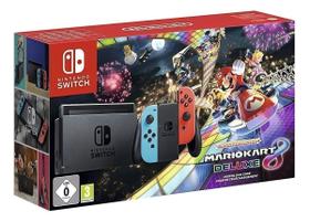 Console Nintendo Switch 32gb Azul Neon e Vermelho Neon Console Nintendo Switch 32gb Azul Neon e Vermelho Neon