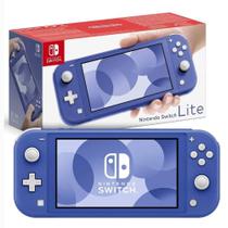Console Nintendo Switch Lite com Tela 5,5 LCD 32GB Azul