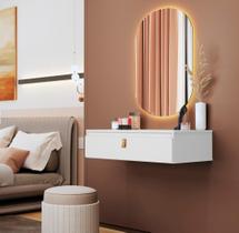 Console Penteadeira Suspensa Multiuso Console Com Puxador Em material sintético